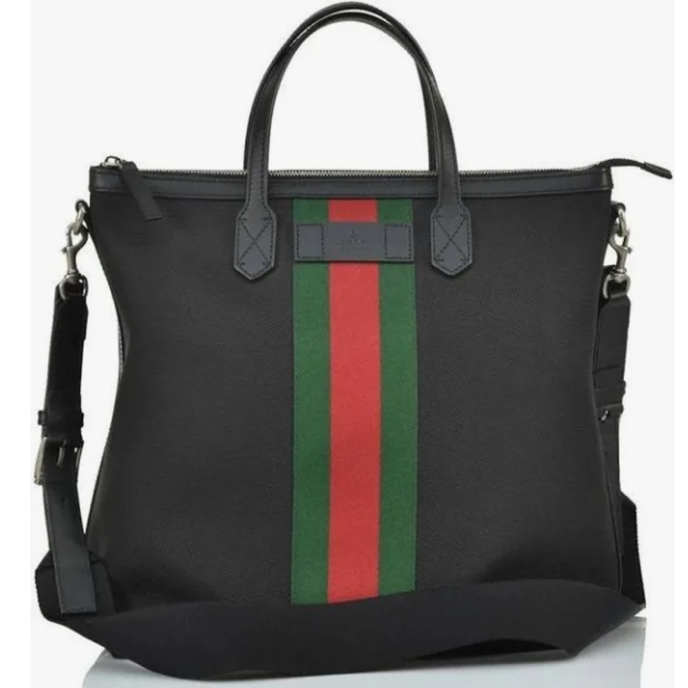 Gucci Crossbody Canvas Bag